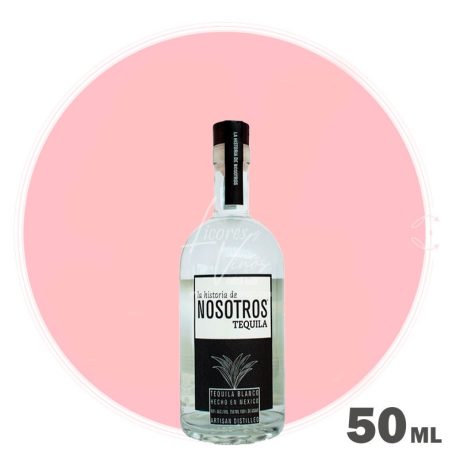 Tequila Nosotros Blanco 50 ml - Licores Miniatura
