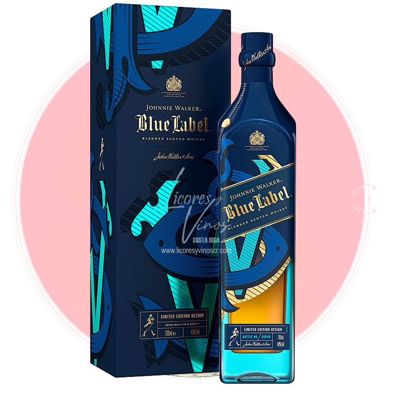 Johnnie Walker Blue Label Whisky 1000 ml - Edicion Limitada