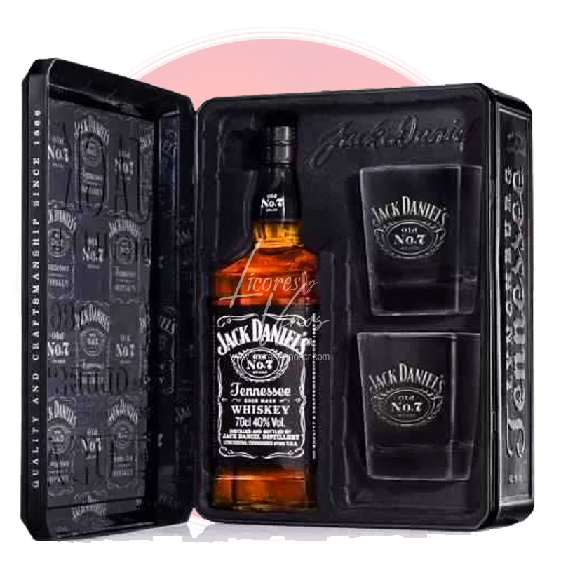 Estuche Jack Daniels Old N.7 Tennessee Whiskey 750 ml