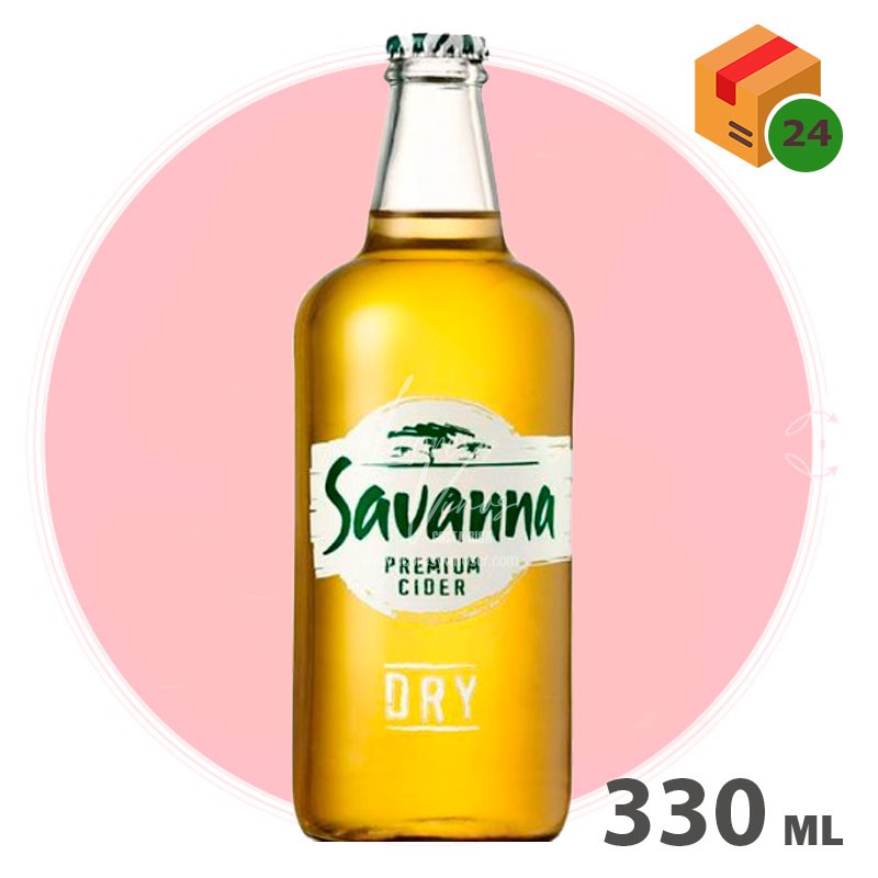 Savanna Premium Apple Cider 330ml - Sidra