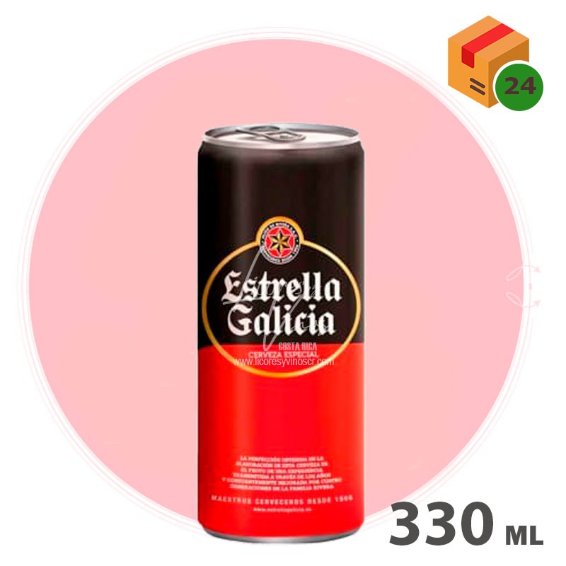 Estrella de Galicia Especial 330 ml (lata) - Cerveza Importada