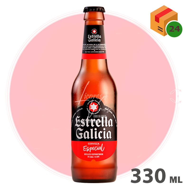 Estrella de Galicia Especial 330 ml - Cerveza Importada