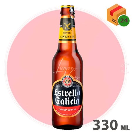 Estrella de Galicia Sin Gluten 330 ml - Cerveza Importada