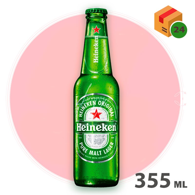 Heineken 355ml - Cerveza Importada