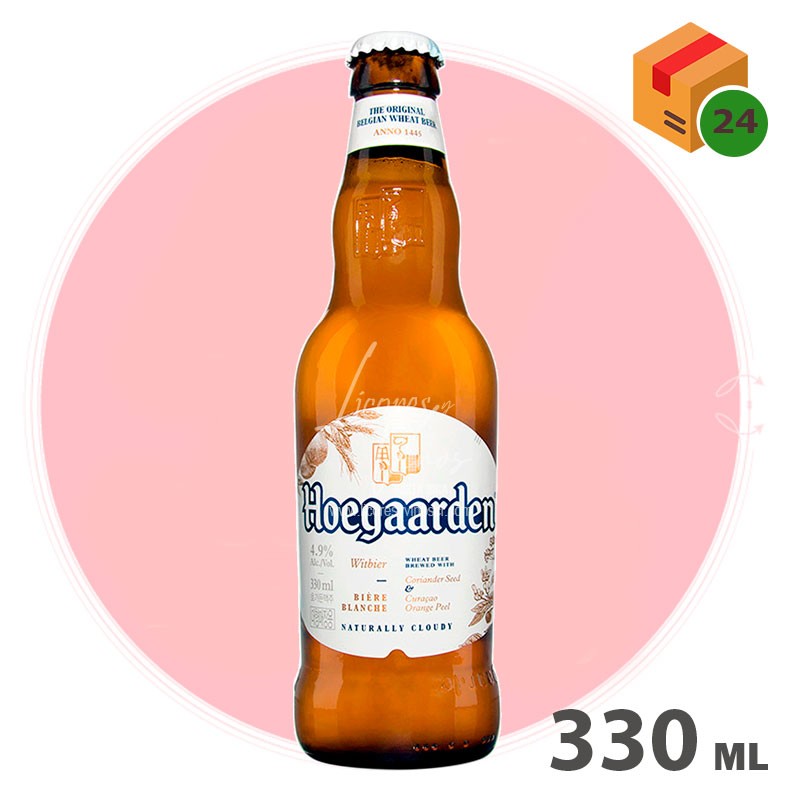Hoegaarden 330 ml - Cerveza Importada