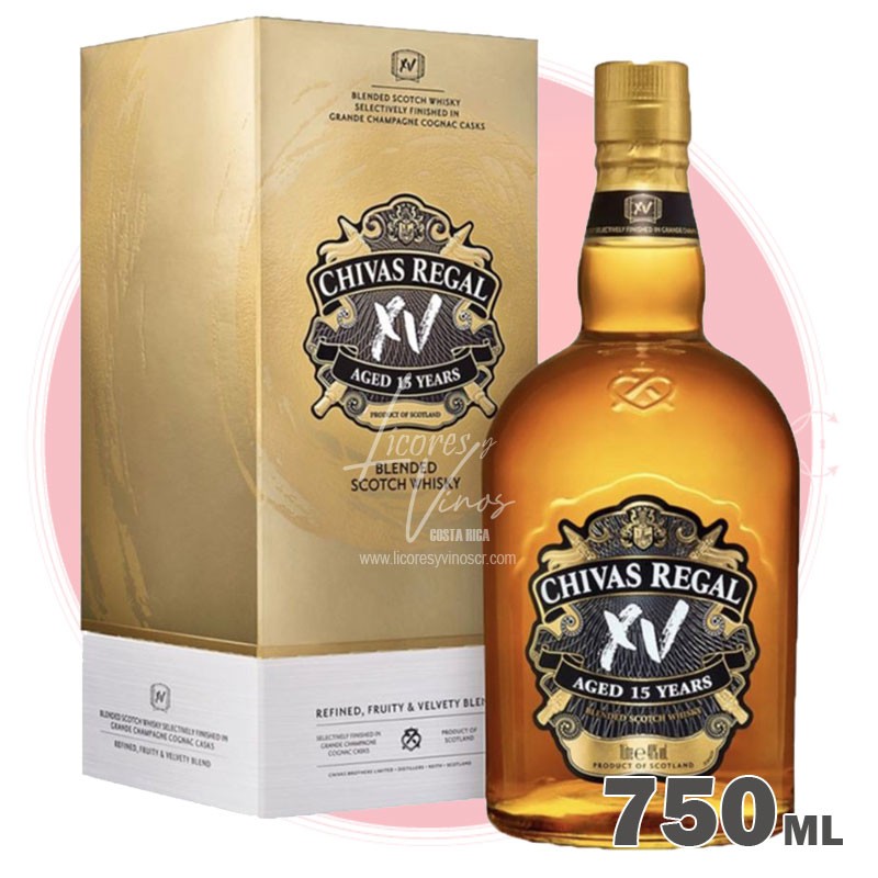 Chivas Regal XV 15 años 750ml - Blended Scotch Whisky
