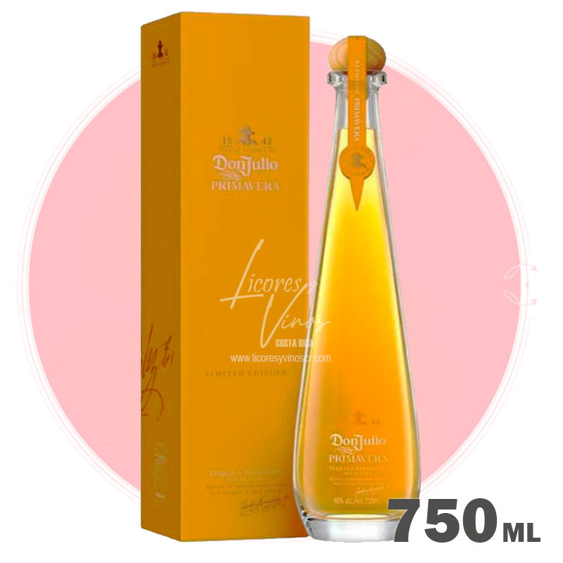 Tequila Don Julio 1942 Primavera Reposado 750 ml - Edicion Limitada