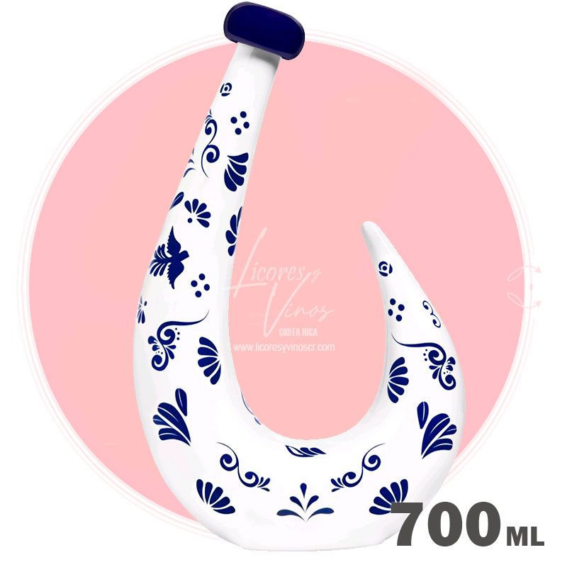 Tequila Revolucion Plata Artesanal en Cerámica 700 ml