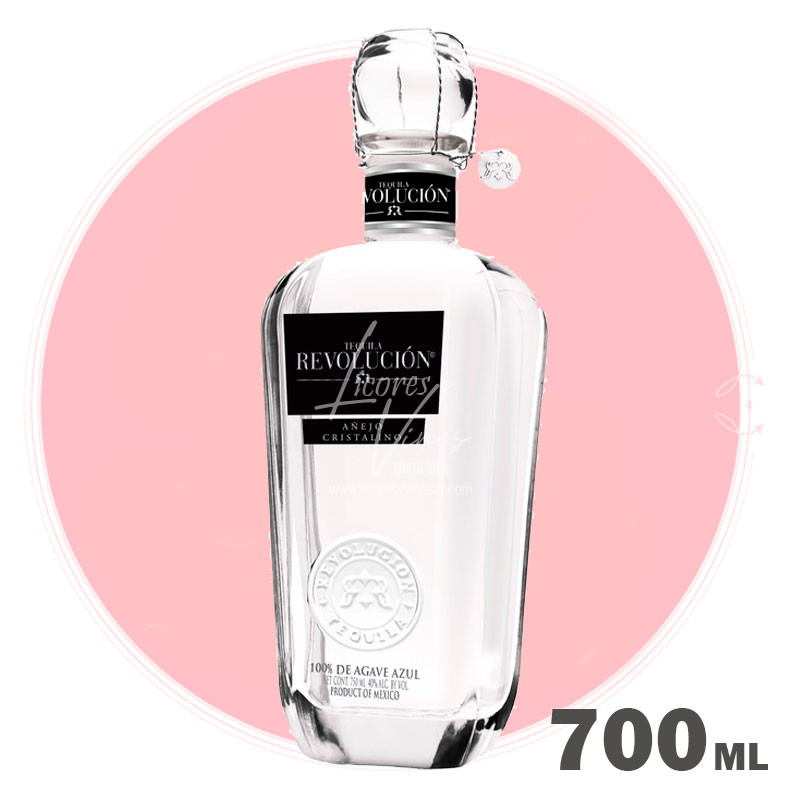 Tequila Revolucion Añejo Cristalino 700 ml