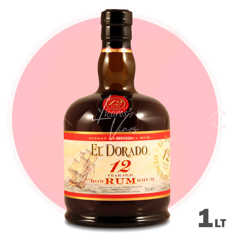Ron El Dorado 12 años 1000 ml