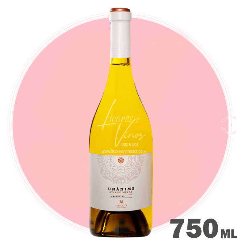 La Mascota Unanime Chardonnay 750 ml - Vino Blanco