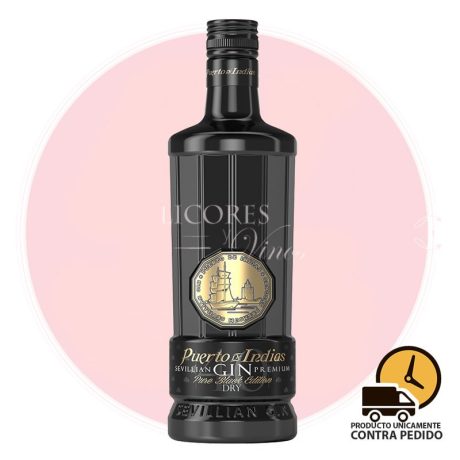 Puerto de Indias Black Gin 750 ml - Ginebra
