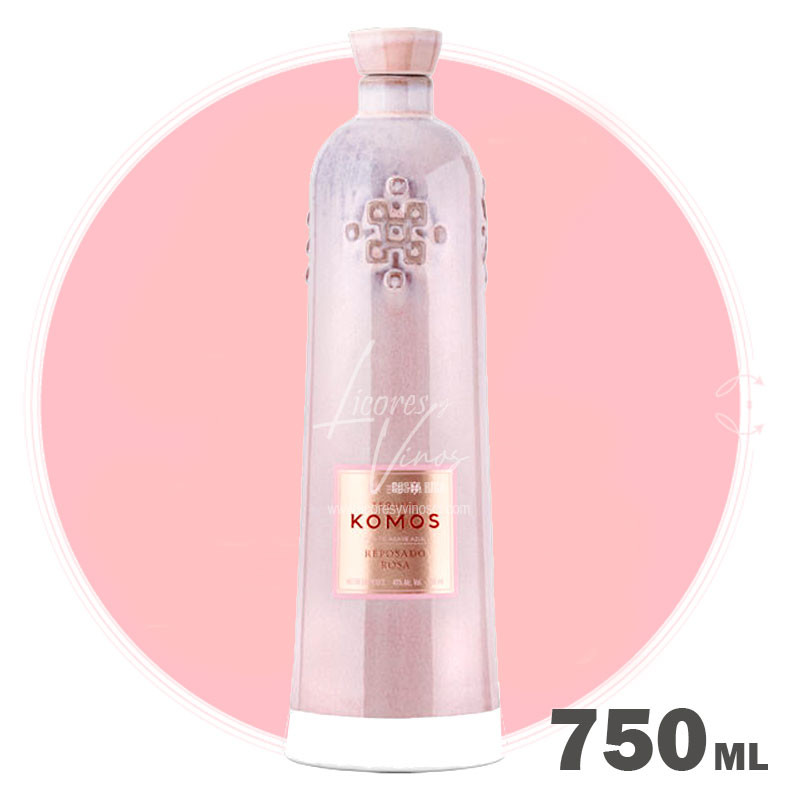 Komos Reposado Rose 750 ml - Tequila Komos Reposado Rose 750 ml - Tequila