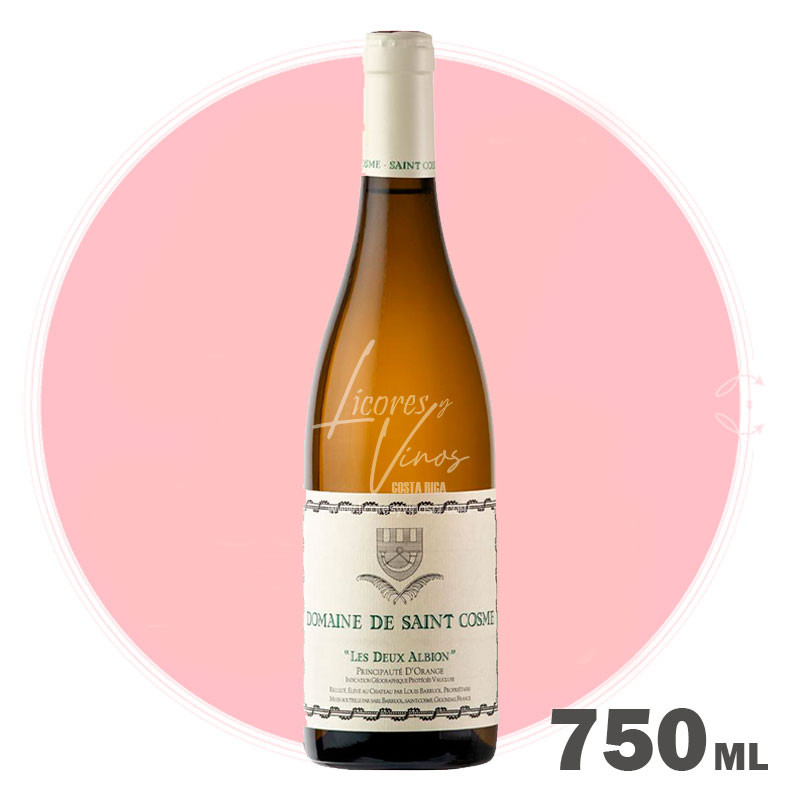 Domaine de Saint Cosme Les Deux Albion Blanc 750 ml - Vino Blanco Domaine de Saint Cosme Les Deux Albion Blanc 750 ml - Vino Blanco