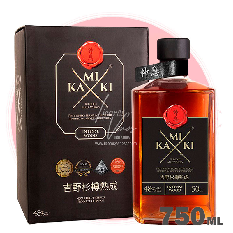 Kamiki Intense Wood 750 ml - Whisky Japones Kamiki Intense Wood 750 ml - Whisky Japones