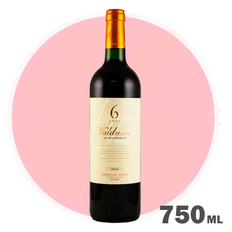 Valduero Reserva Premium 6 años 750 ml - Vino Tinto