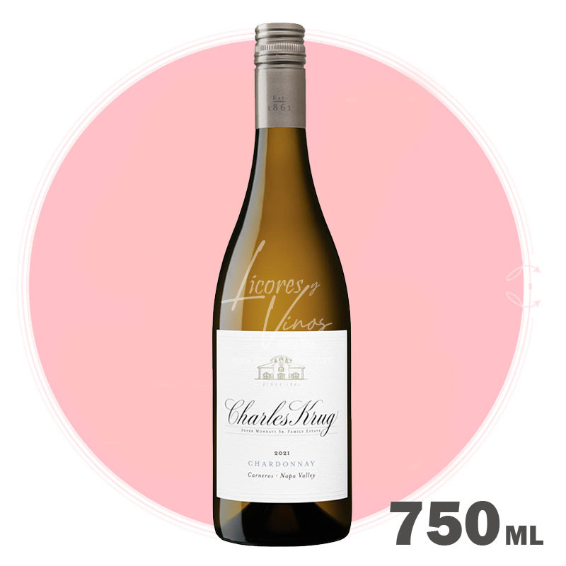 Charles Krug Chardonnay Carneros 750 ml - Vino Blanco