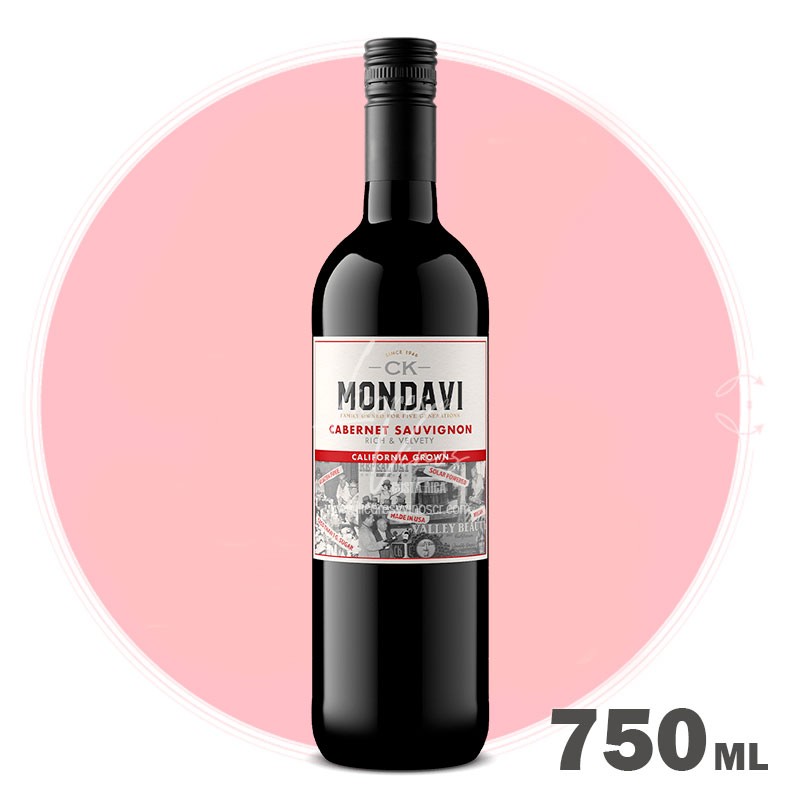 CK Mondavi Cabernet Sauvignon 750 ml - Vino Tinto