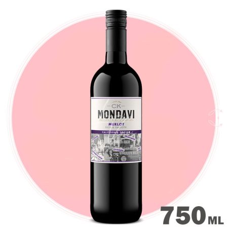 CK Mondavi Merlot 750 ml - Vino Tinto