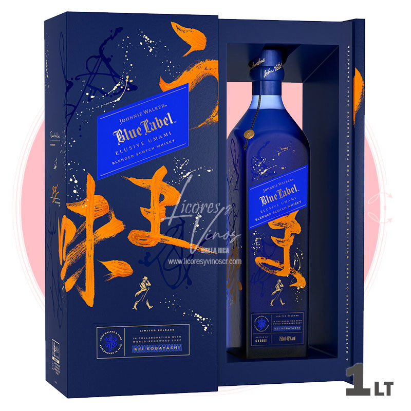 Johnnie Walker Blue Label Elusive Umami 1000 ml - Blended Scotch Whisky Johnnie Walker Blue Label Elusive Umami 1000 ml - Blended Scotch Whisky