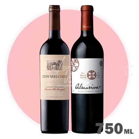 Don Melchor Cabernet Sauvignon + Almaviva - Two Pack - Vinos Tintos