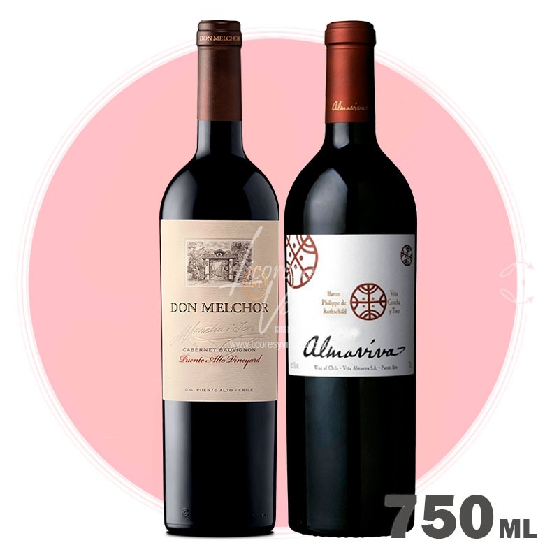Don Melchor Cabernet Sauvignon + Almaviva - Two Pack - Vinos Tintos
