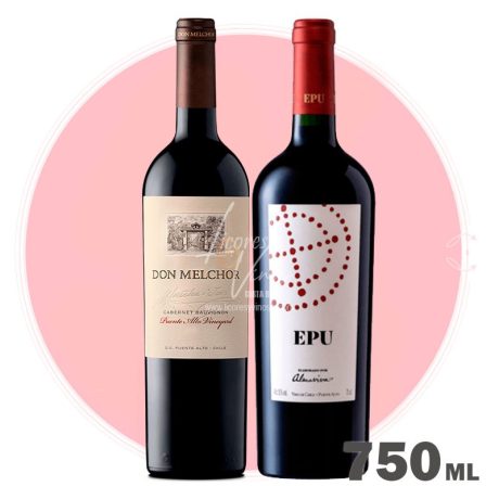 Don Melchor Cabernet Sauvignon + Almaviva Epu - Two Pack - Vinos Tintos