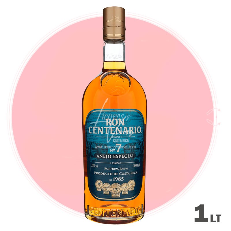 Ron Centenario 7 años Añejo Especial 1000 ml