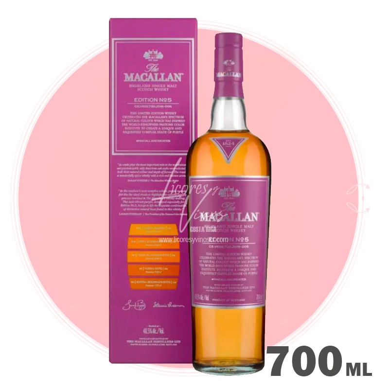 The Macallan Edition Nº5 - Single Malt Whisky The Macallan Edition Nº5 - Single Malt Whisky