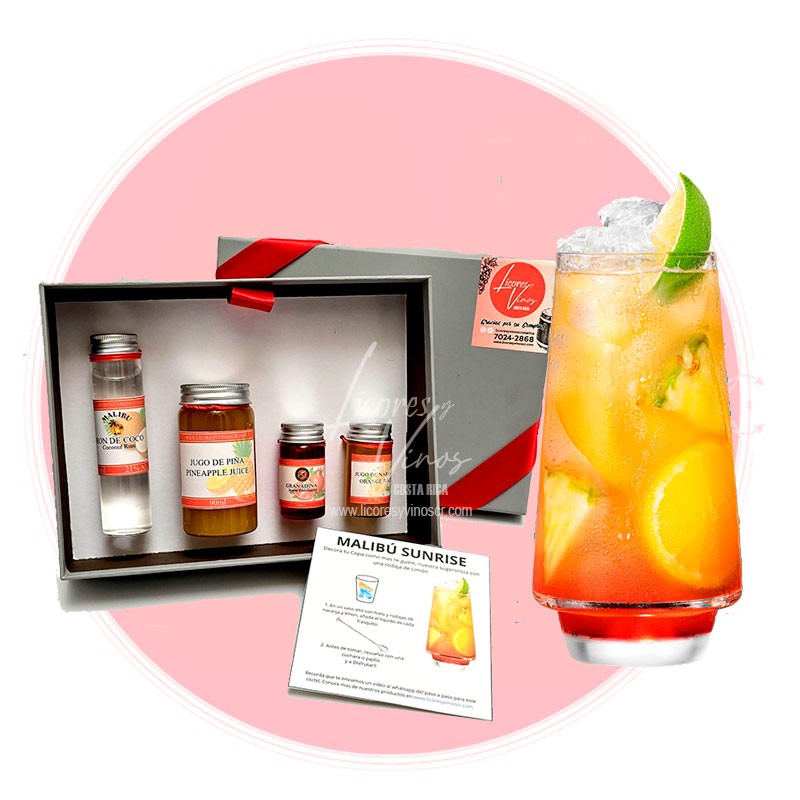 Kit Malibu Sunrise Cocktail