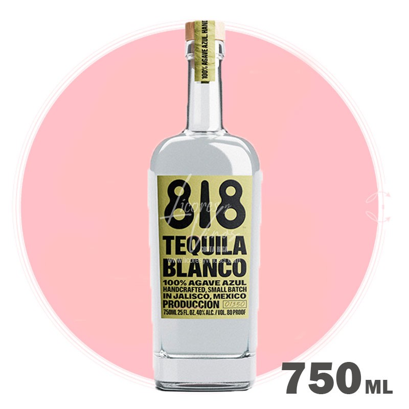 Tequila 818 Blanco 750 ml
