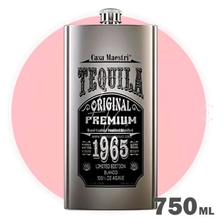 Tequila Casa Maestri Blanco 750 ml - Flask