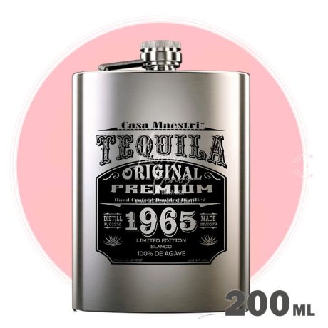 Tequila Casa Maestri Blanco 200 ml - Flask