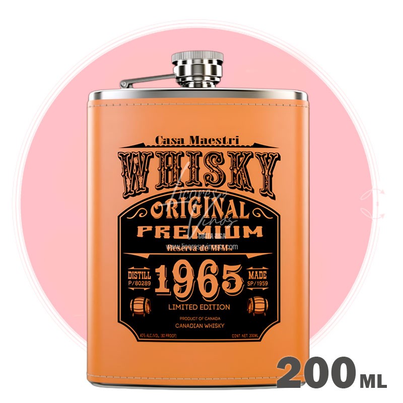 Whisky Casa Maestri 200 ml - Flask