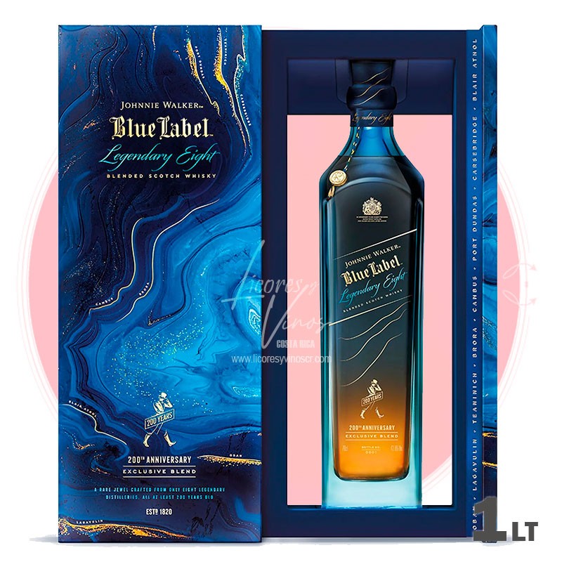 Johnnie Walker Blue Label Legendary Eight Limited Edition 1000 ml - Blended Scotch Whisky