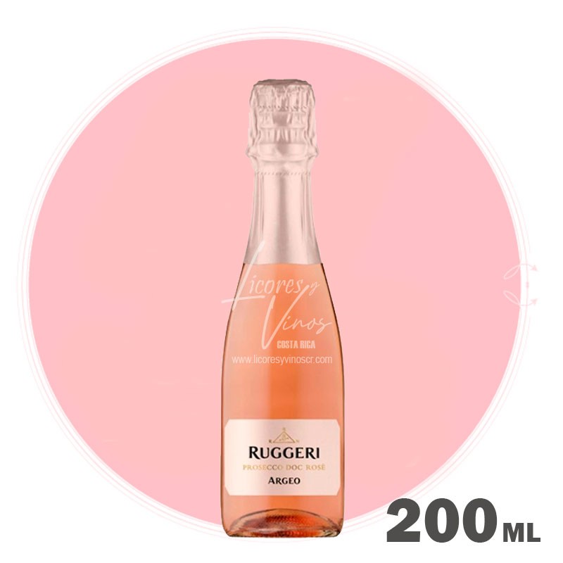 Ruggeri Prosecco DOC Ruggeri Millesime Rose Brut 200 ml - Vino Espumante Ruggeri Prosecco DOC Ruggeri Millesime Rose Brut 200 ml - Vino Espumante