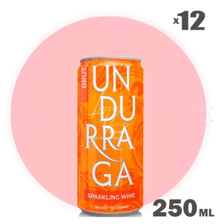 Undurraga Brut en Lata 250 ml - Vino Espumante