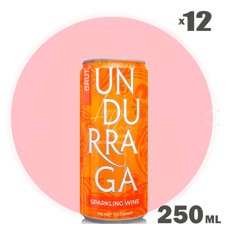 Undurraga Brut en Lata 250 ml - Vino Espumante