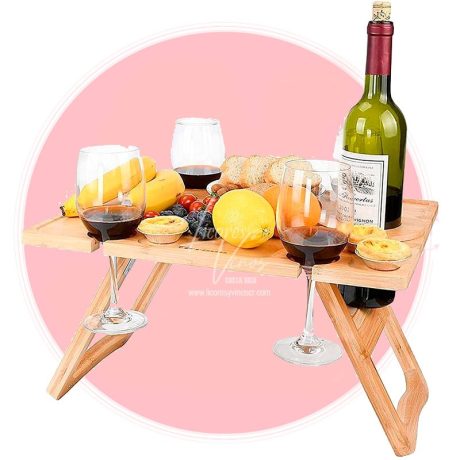 Mesa de Madera Plegable para Picnic