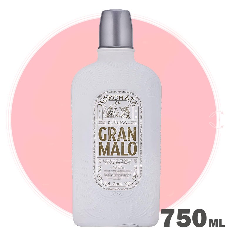 Gran Malo Horchata 750 ml - Licor de Tequila