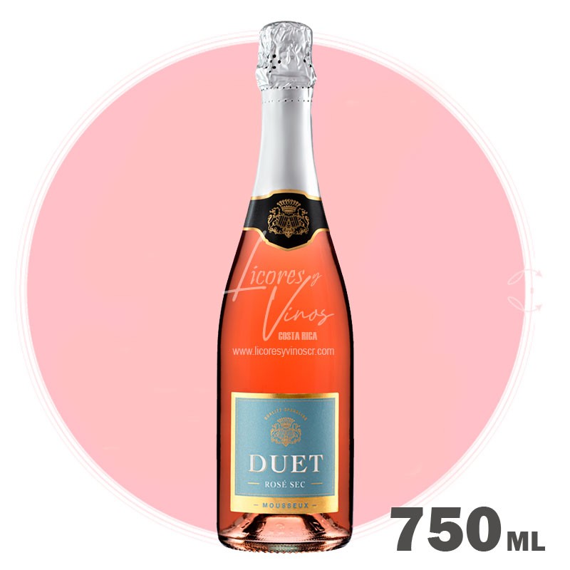 Duet Rose Sec 750 ml - Vino Espumante Duet Rose Sec 750 ml - Vino Espumante