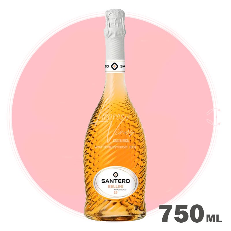 Santero Moscat Bellini 0,0 Sin Alcohol 750 ml - Espumante