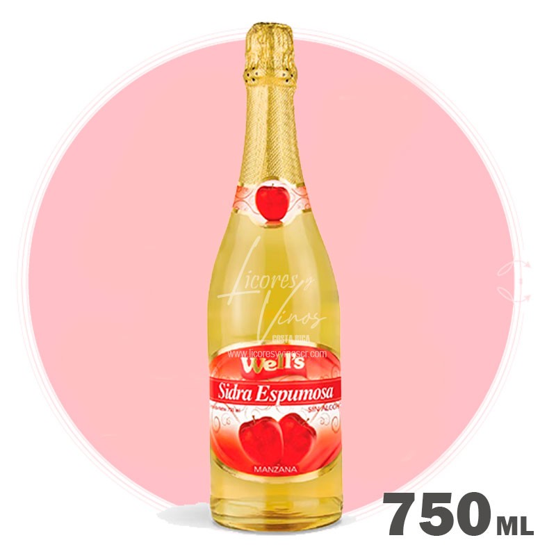 Wells Manzana Sin Alcohol 750 ml - Sidra