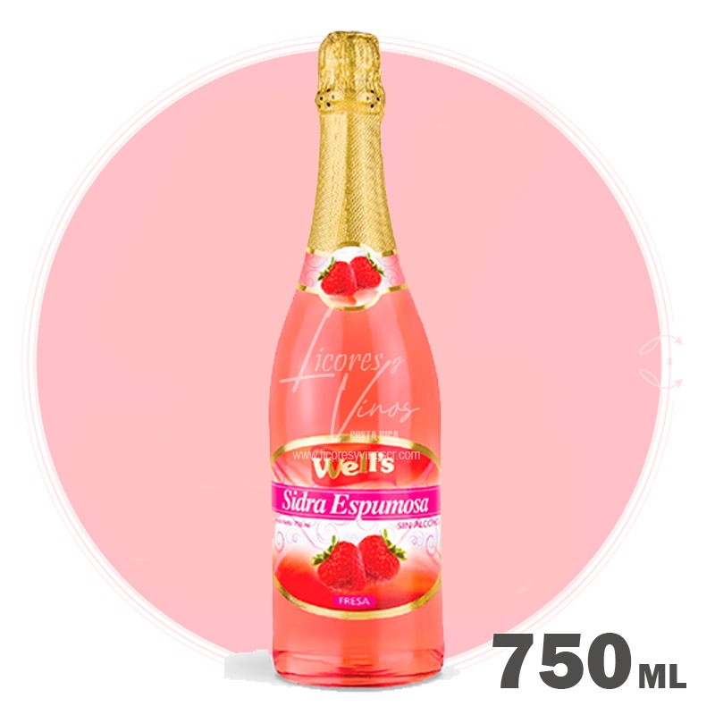 Wells Fresa Sin Alcohol 750 ml - Sidra