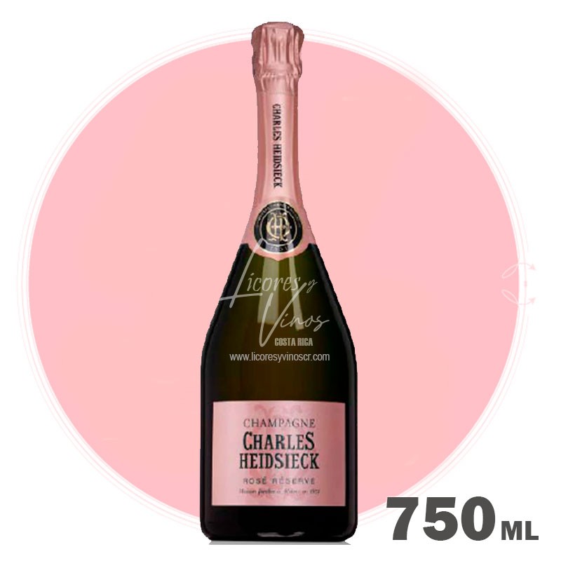 Charles Heidsieck Rosé Reserve 750 ml - Champagne Charles Heidsieck Rosé Reserve 750 ml - Champagne