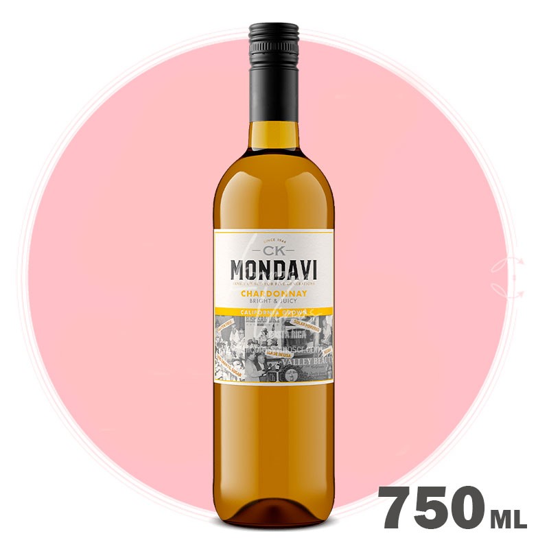 CK Mondavi Chardonnay 750 ml - Vino Blanco