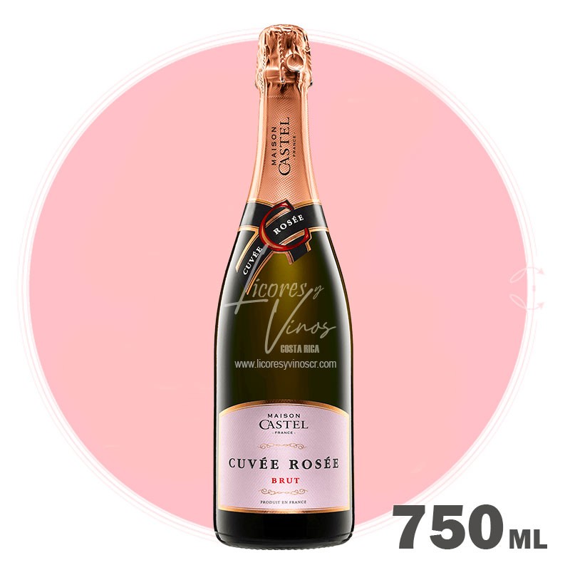 Maison Castel Brut Cuvee Rose 750 ml - Espumante Maison Castel Brut Cuvee Rose 750 ml - Espumante