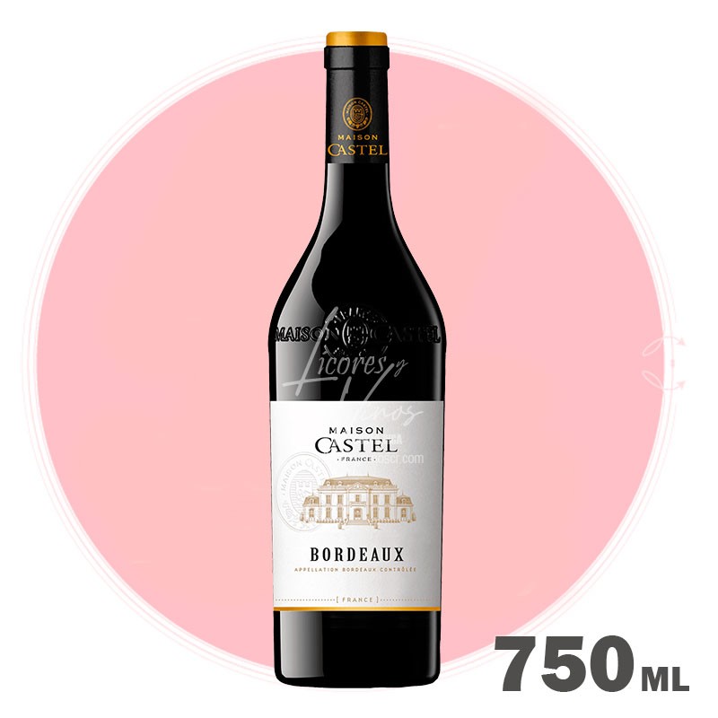 Maison Castel Bordeaux Merlot 750 ml - Vino Tinto Maison Castel Bordeaux Merlot 750 ml - Vino Tinto