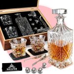 Juego de Whiskera y Vasos (Sin Caja de Madera)