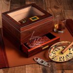 Caja humidor para puros - Estuche para puros de 35 a 60